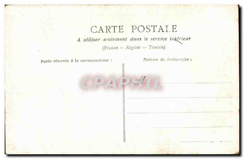 CPA Fantaisie Enfant  — Rückseite