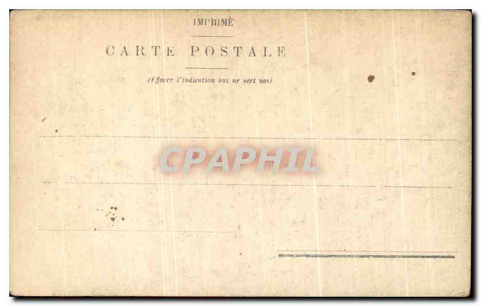 CPA Fantaisie Femme et peintre — Rückseite