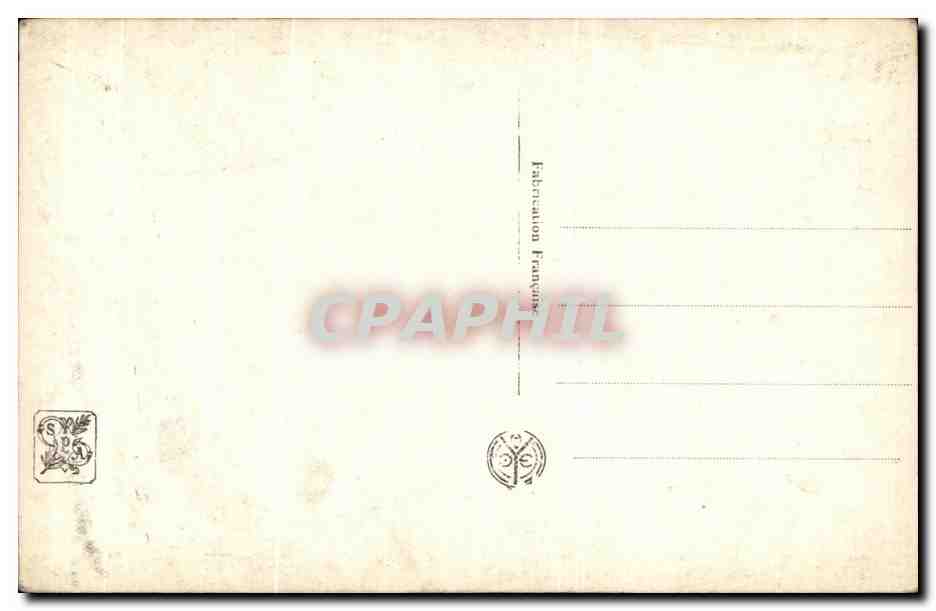 CPA Salon Eugene Loup Etude  — Verso