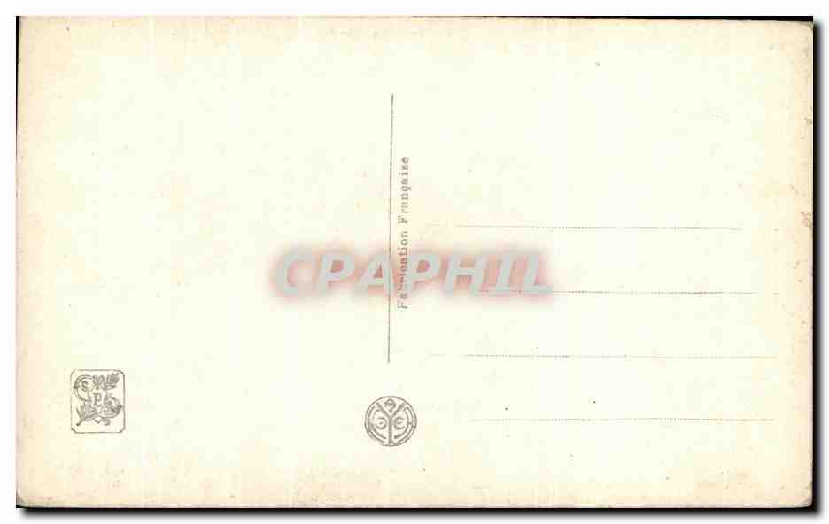 CPA Salon paris Abel Boye La jonchee  — Verso