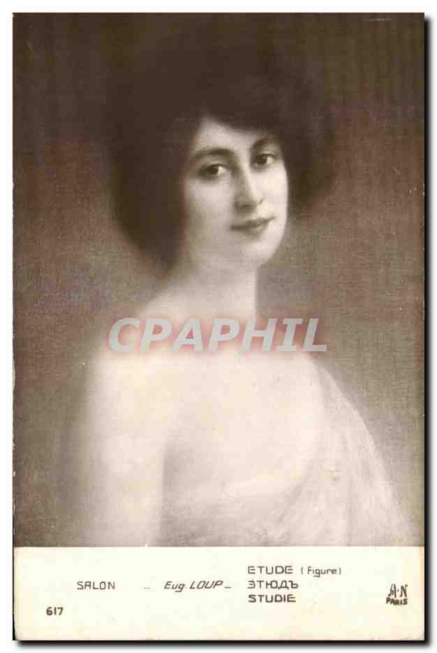 CPA Salon eugene Loup Etude 