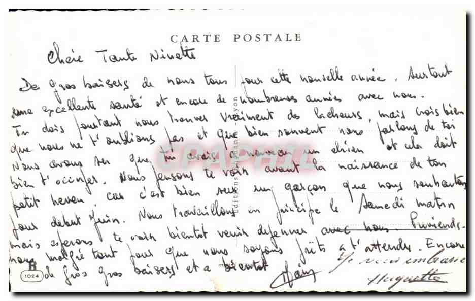CPA Fantaisie Enfant — Rückseite