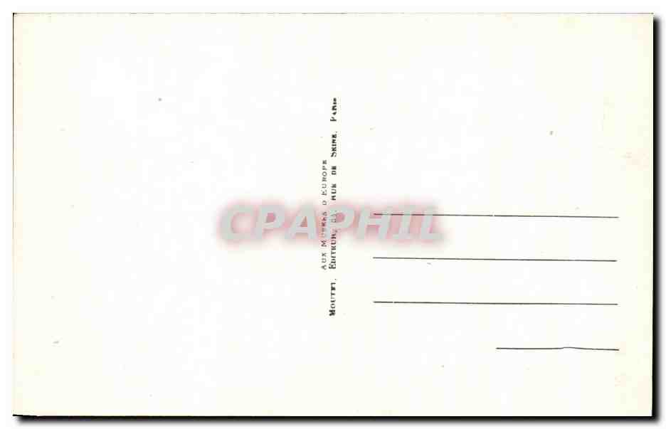 CPA Calvin ou Cauvin ne a Noyon Religion  — Rückseite