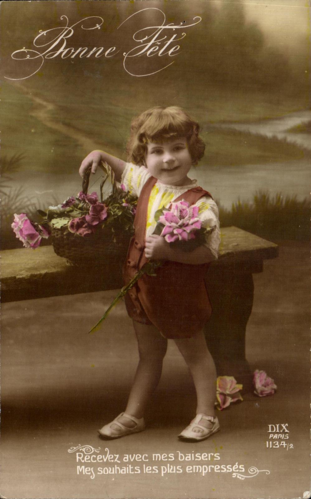 CPA Fantaisie Enfant