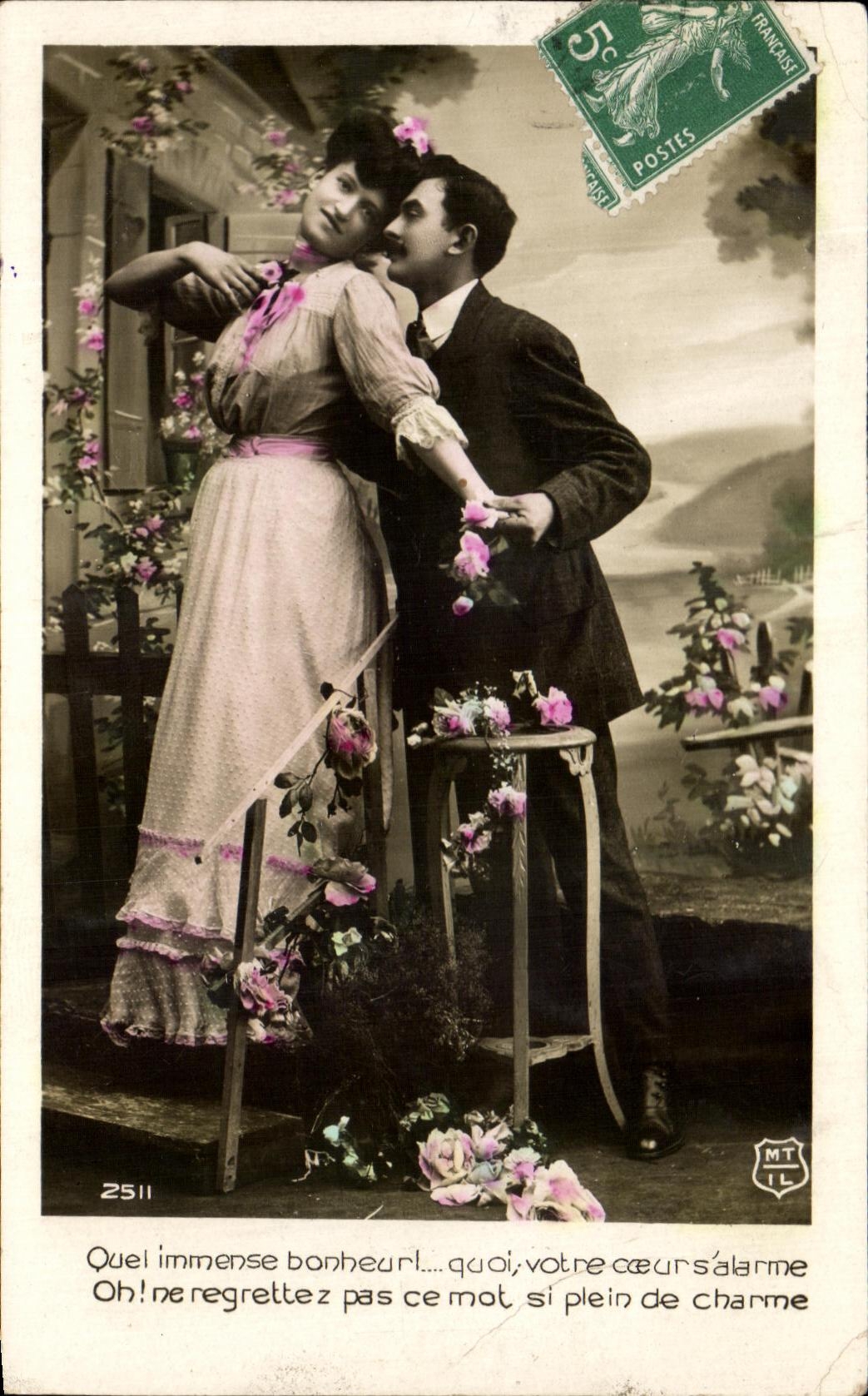 CPA Fantaisie Femme 
