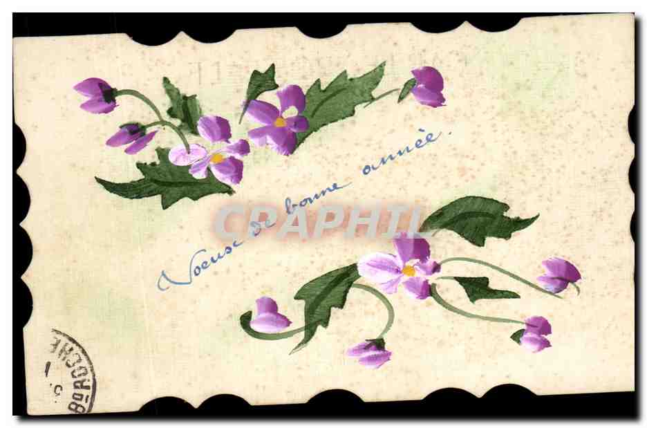 CPA Fantaisie Fleurs 