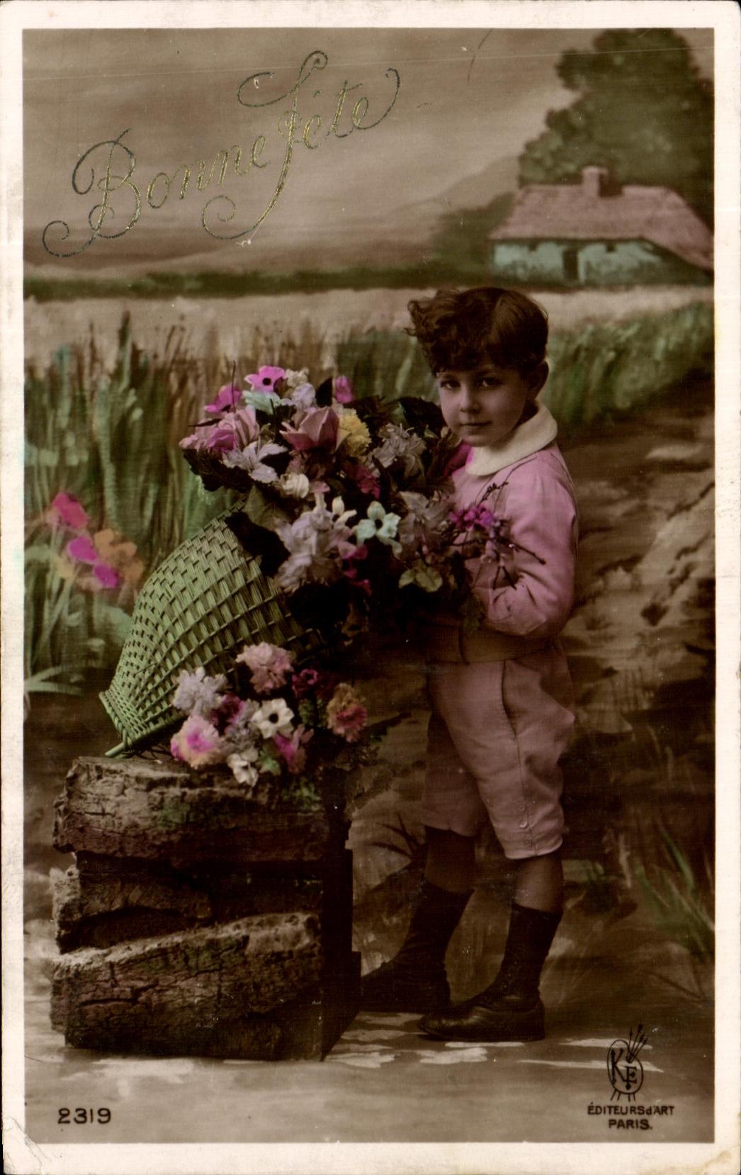 CPA Fantaisie Enfant