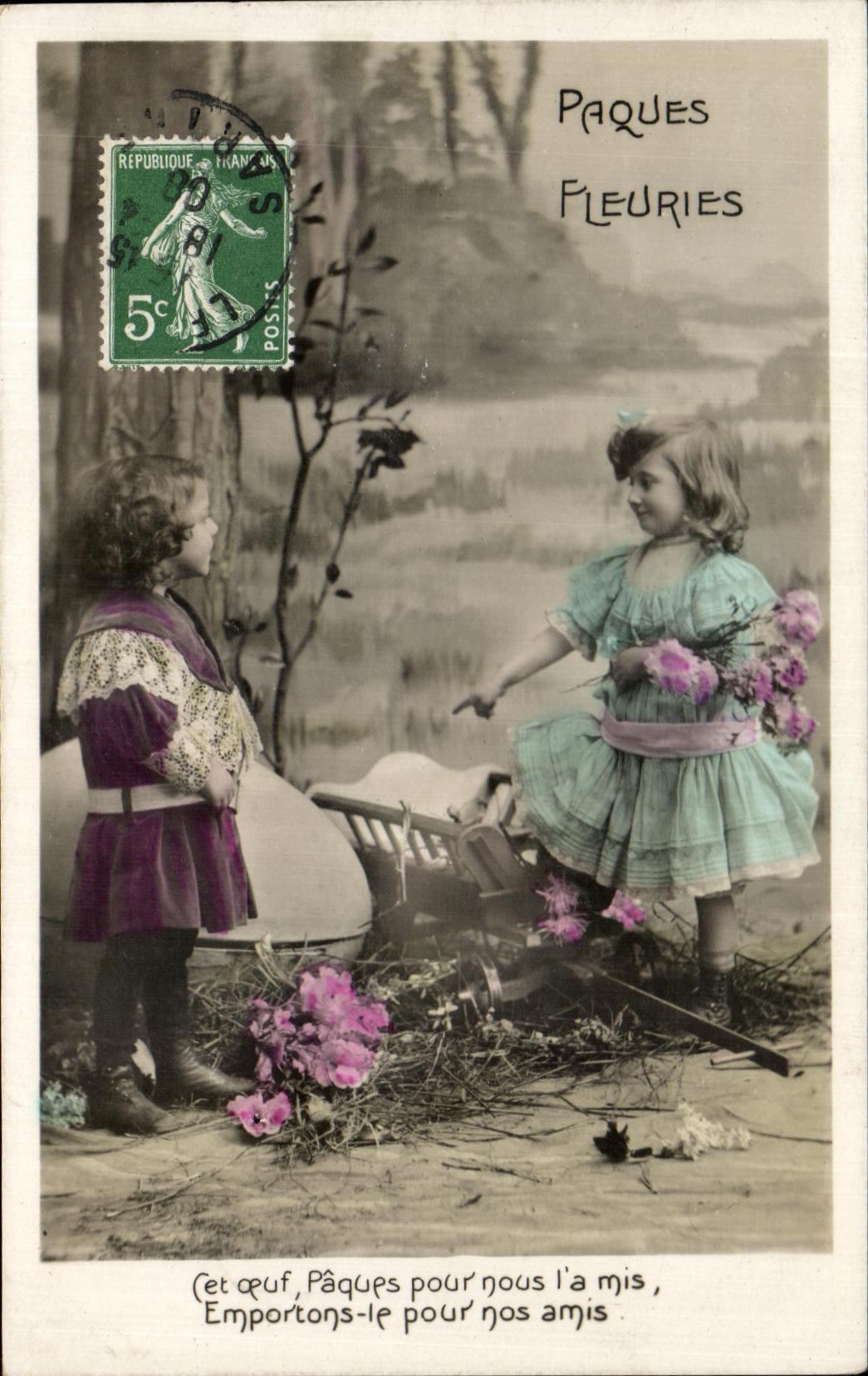 CPA Fantaisie Enfants