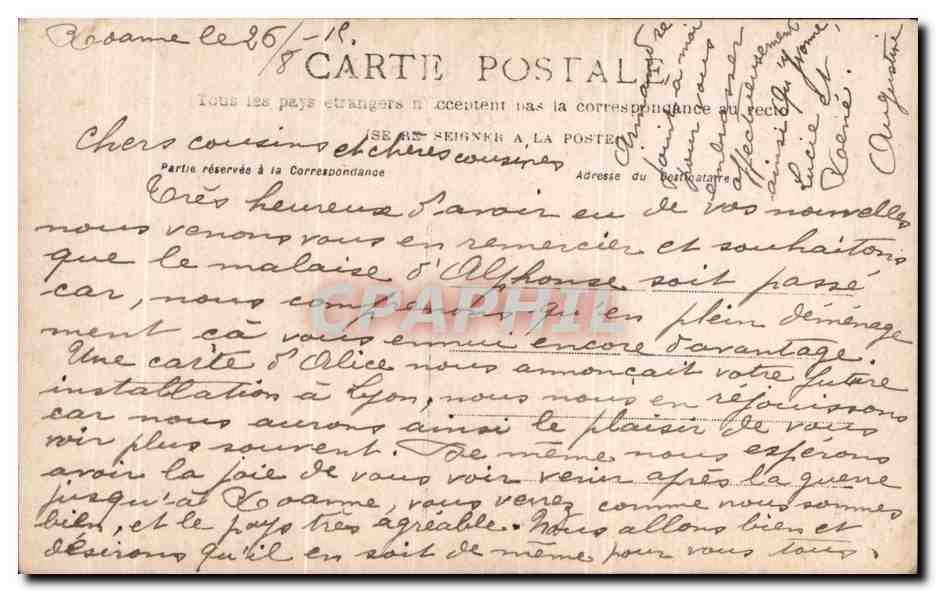 CPA Fantaisie Enfants Jumelles Jumeaux  — Rückseite