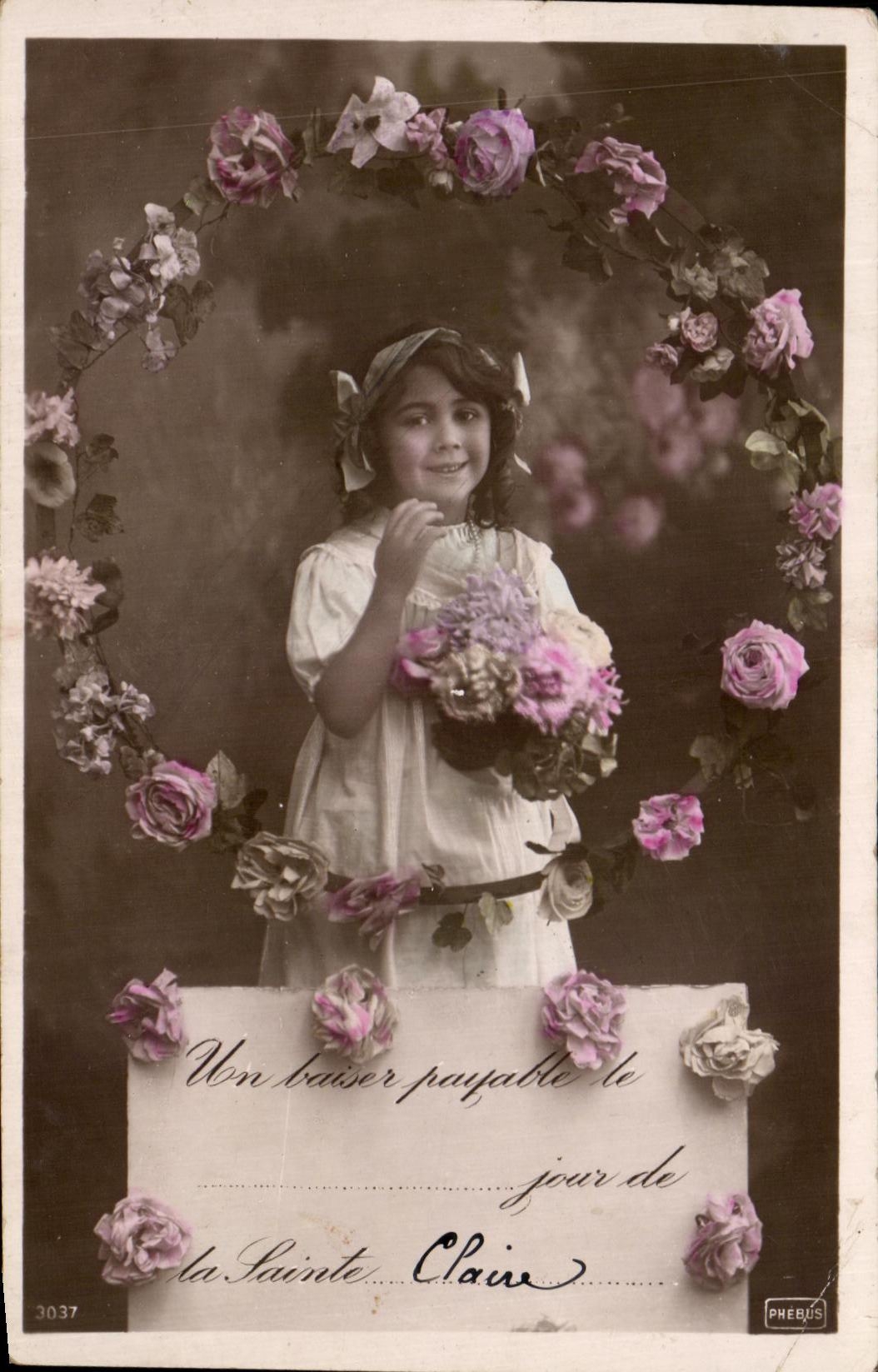 CPA Fantaisie Enfant Sainte Claire 