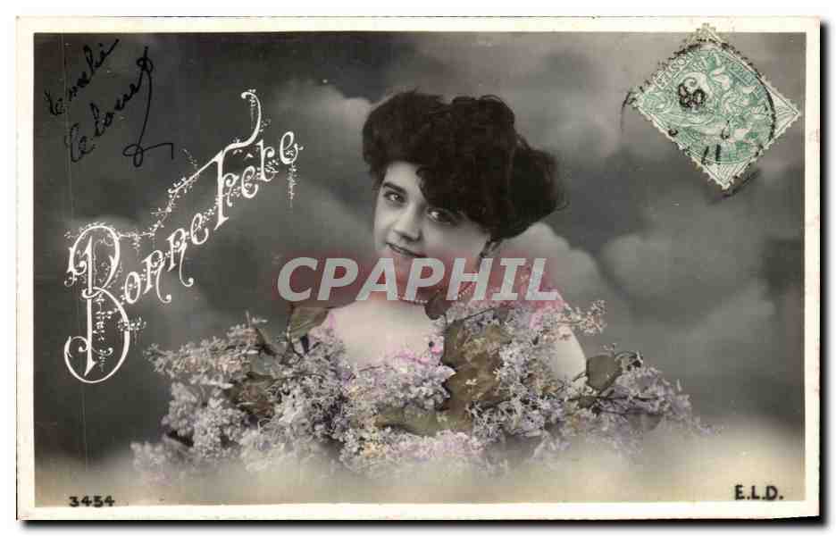 CPA Fantaisie Femme 