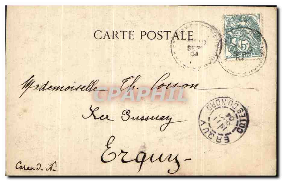 CPA Fantaisie Enfant — Verso