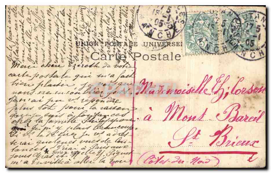 CPA Fantaisie Enfant — Rückseite