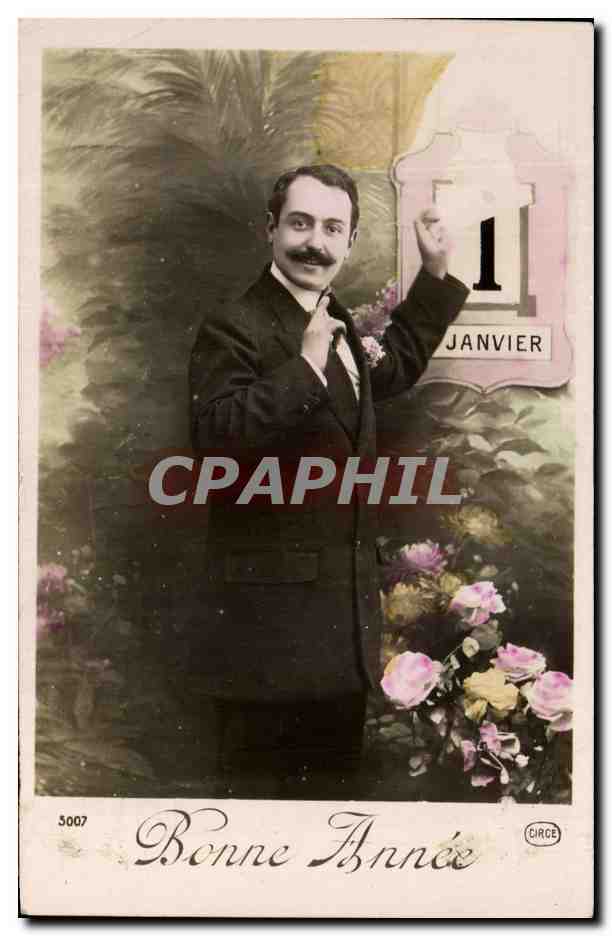 CPA Fantaisie Homme 