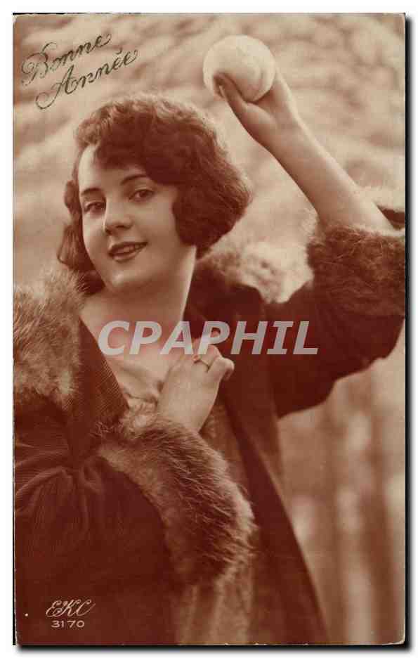 CPA Fantaisie Femme 
