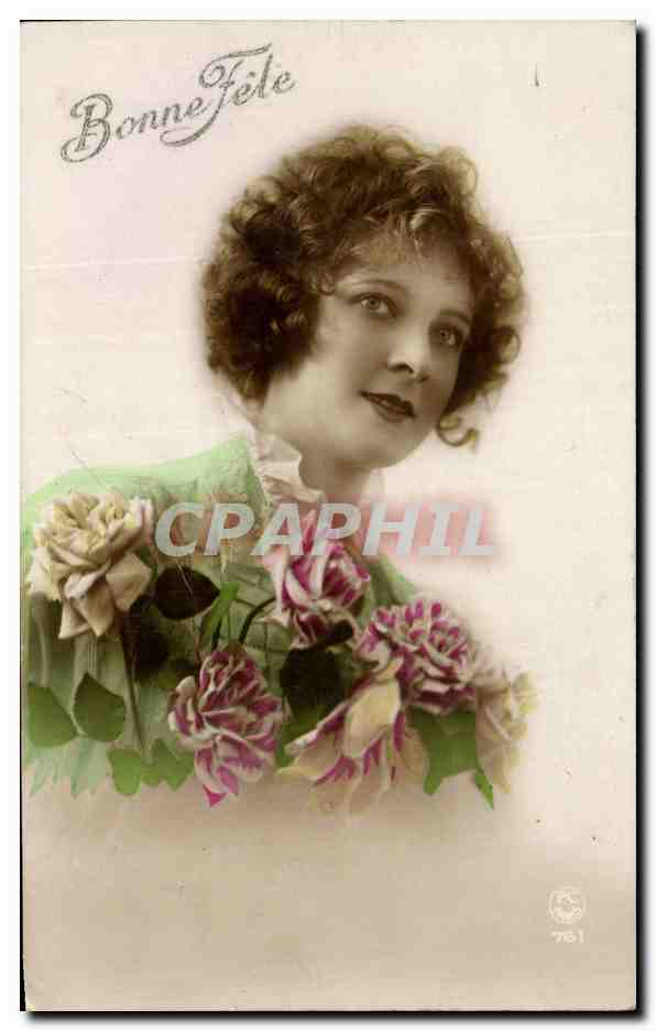 CPA Fantaisie Femme 