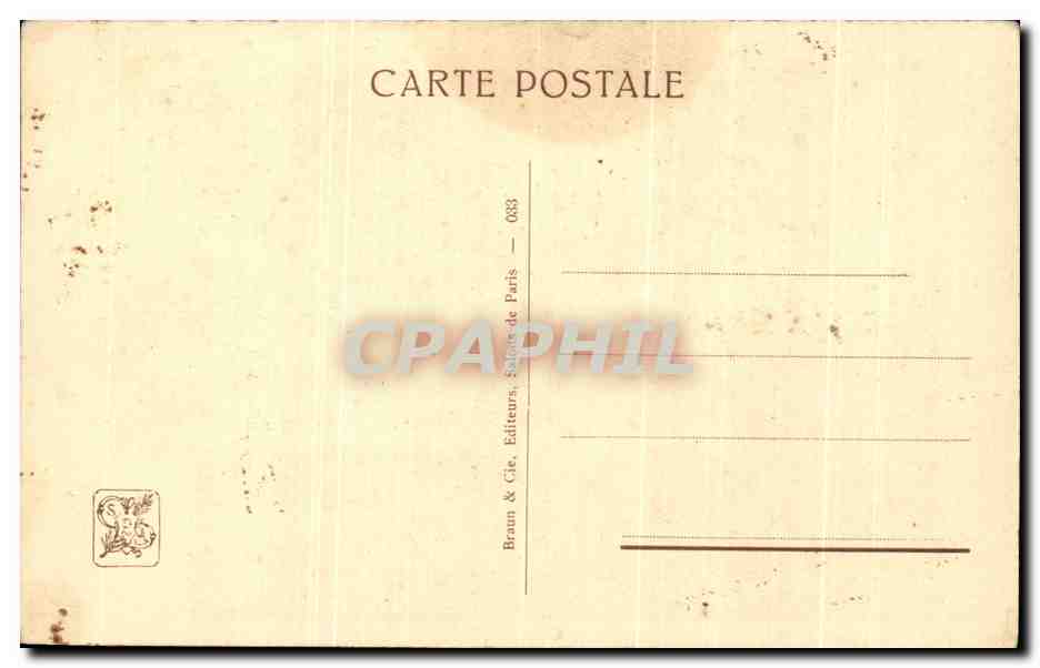 CPA Fantaisie Les noces d'or  — Rückseite