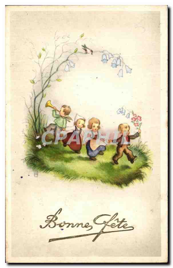 CPA Fantaisie Enfants