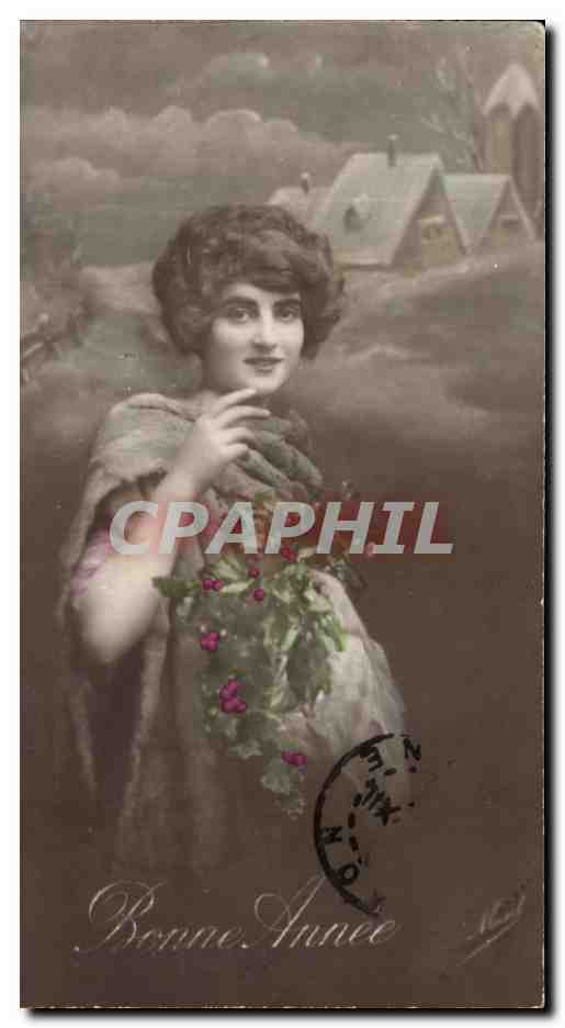 CPA Fantaisie Femme 