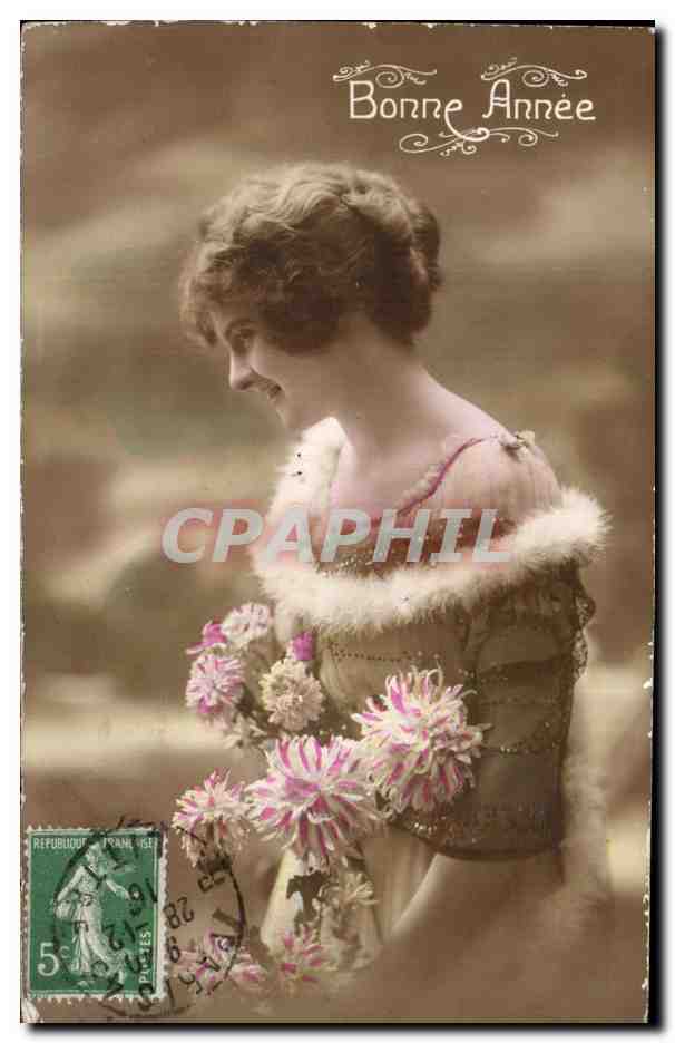 CPA Fantaisie Femme 