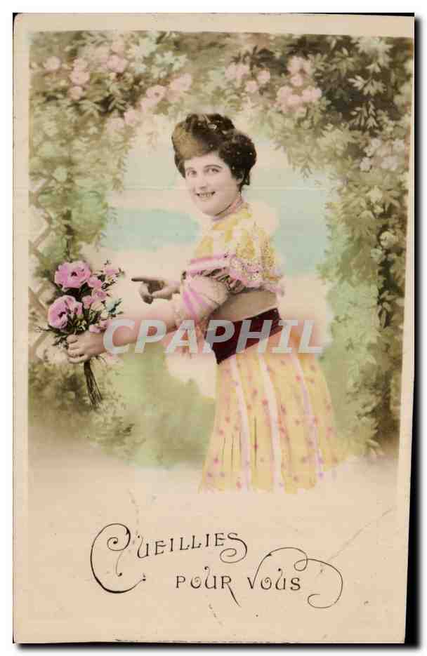 CPA Fantaisie Femme 
