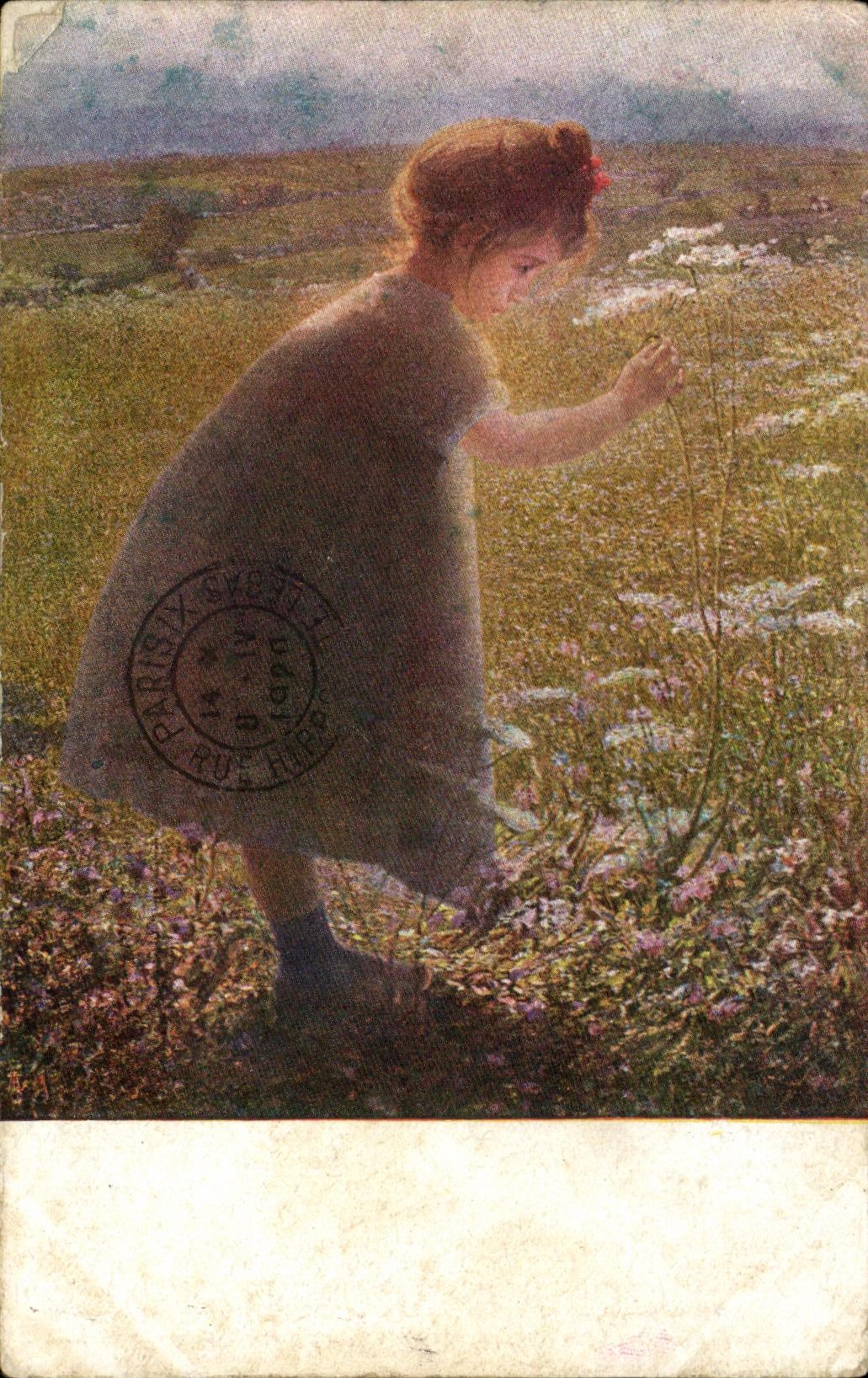 CPA Fantaisie Giovanni Sottocornola Poesie Enfant