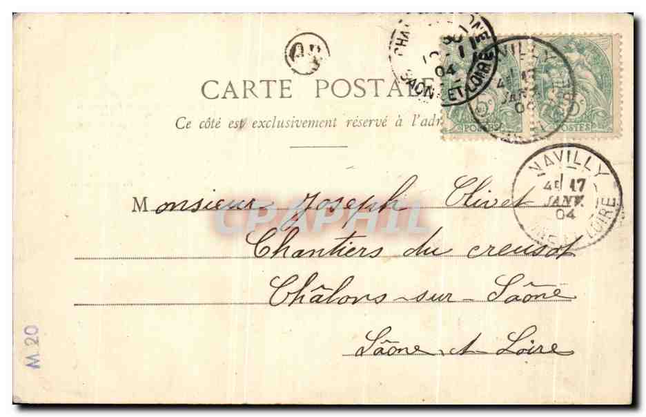 CPA Fantaisie Enfant Coin bebe — Verso