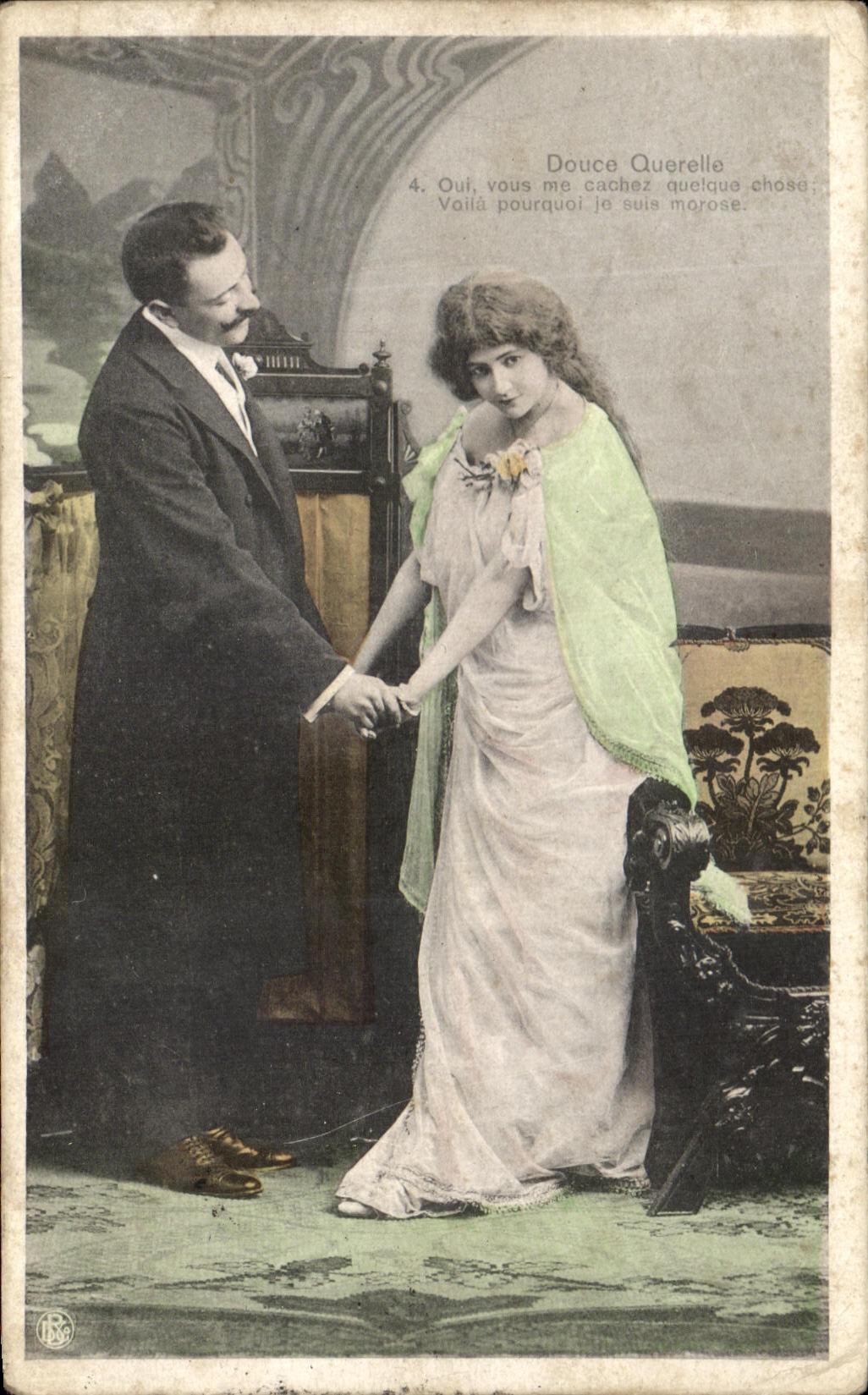 CPA Fantaisie Femme 