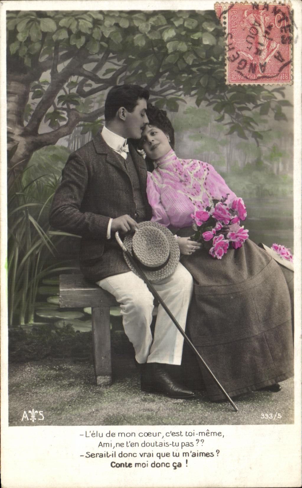 CPA Fantaisie Femme 