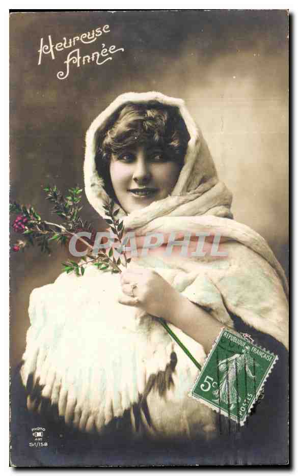 CPA Fantaisie Femme 