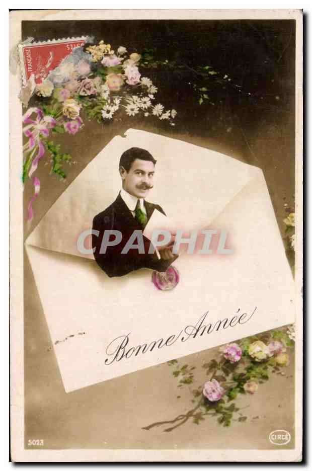 CPA Fantaisie Homme 