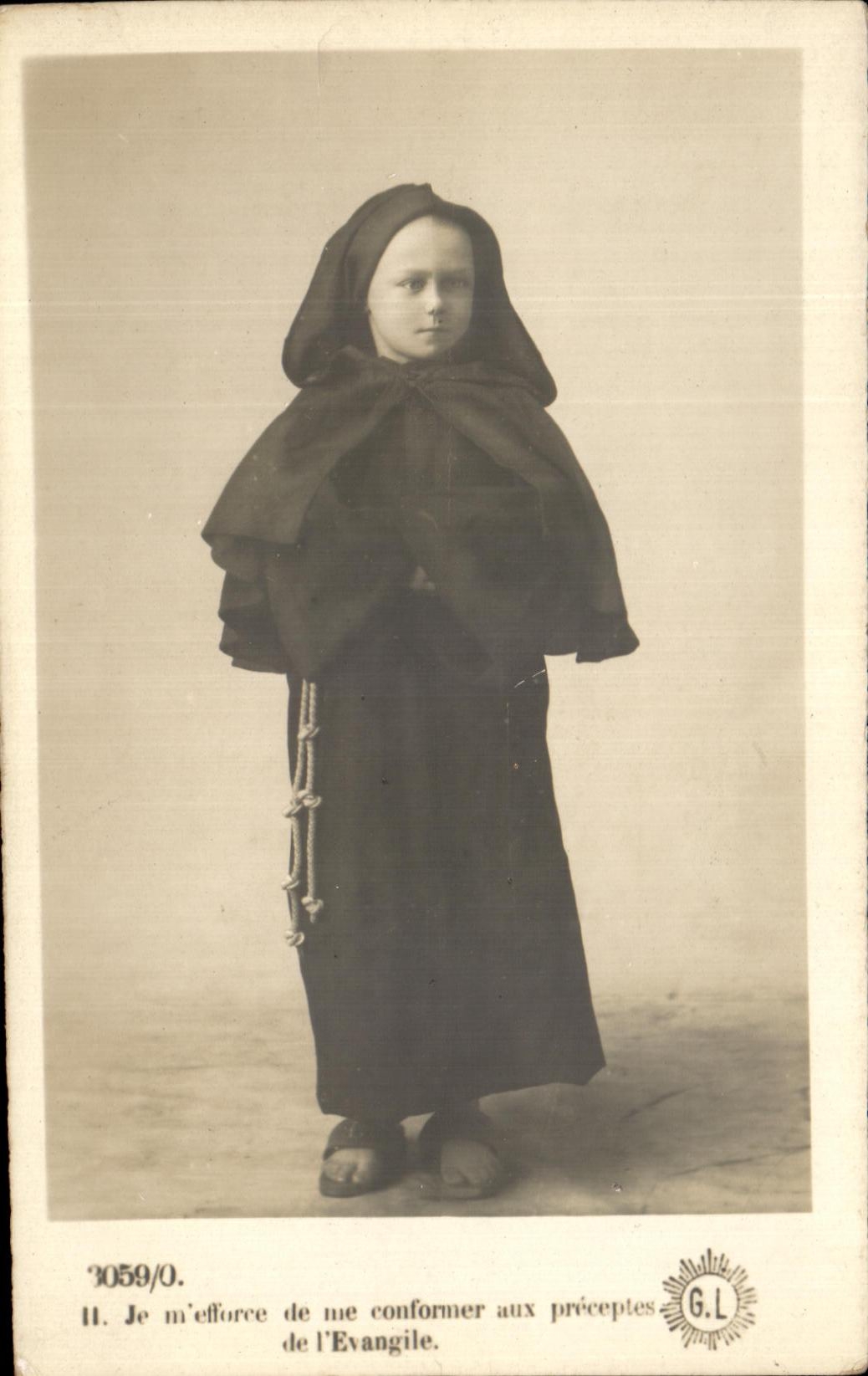 CPA Fantaisie Enfant le petit pere pacifique
