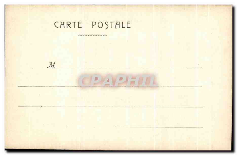 CPA Fantaisie Enfant Moine  — Rückseite