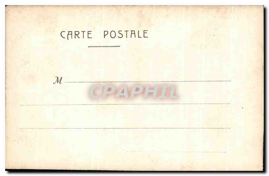 CPA Fantaisie Enfant Moine  — Verso