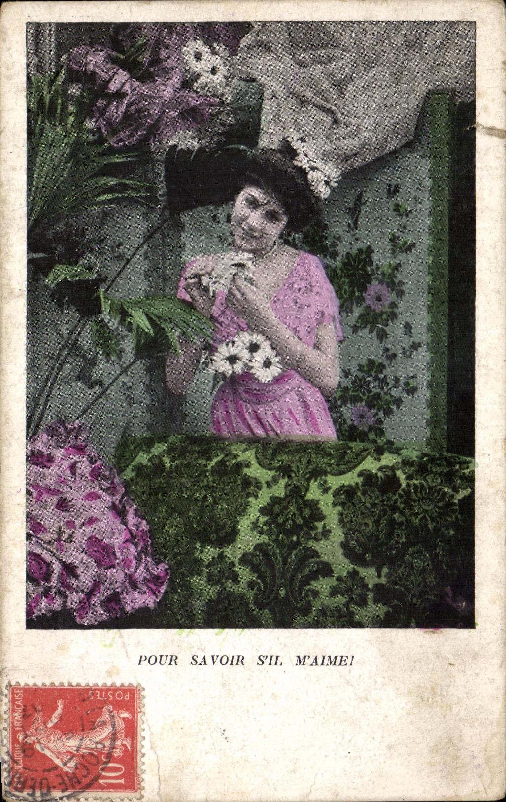 CPA Fantaisie Femme 