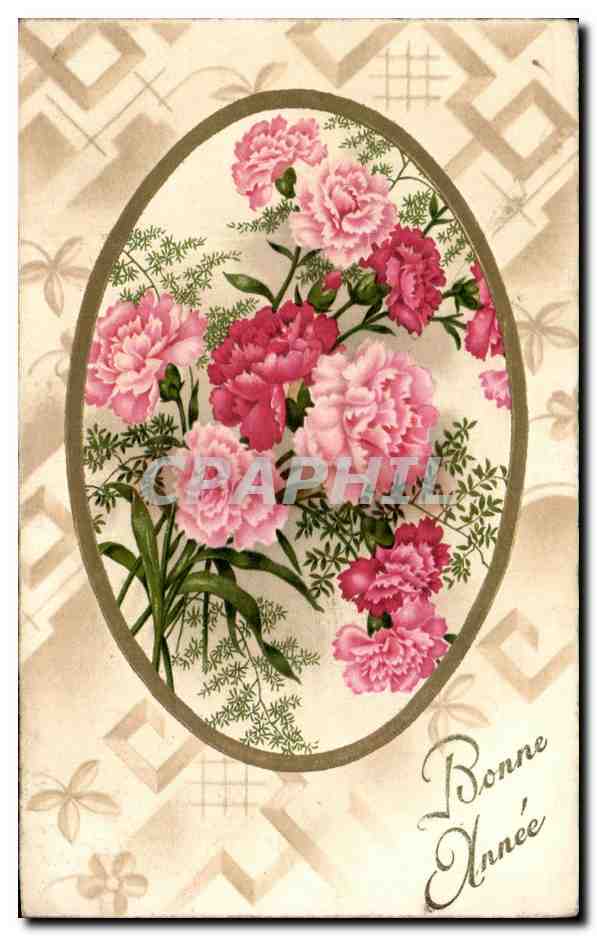 CPA Fantaisie Fleurs 