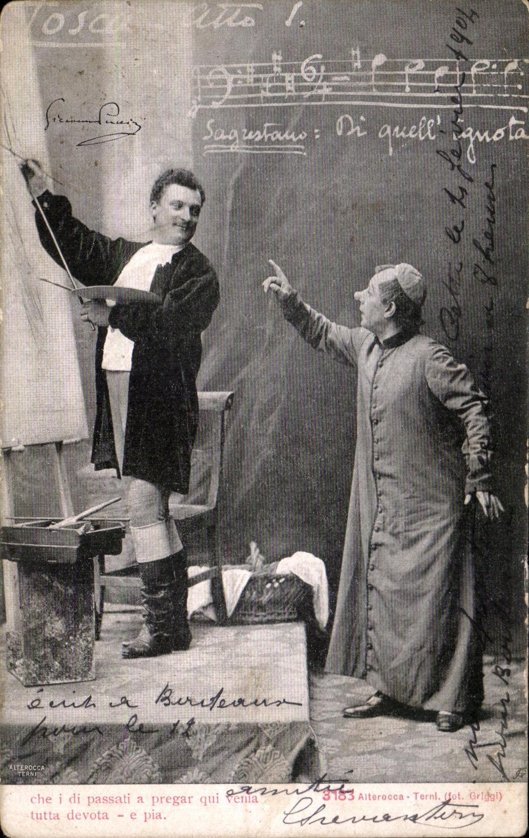 CPA Fantaisie Peintre 