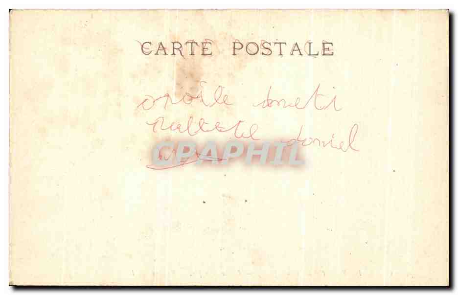 CPA Fantaisie Femme Chantilly Musee conde Diane au repos Baudry Biche  — Rückseite