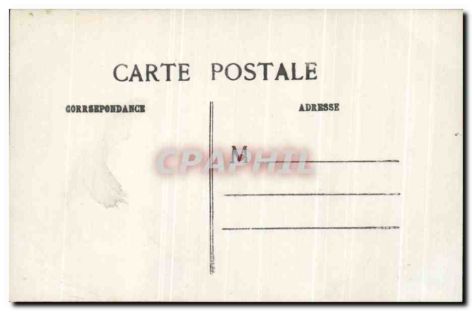 CPA Fantaisie Femme  — Rückseite