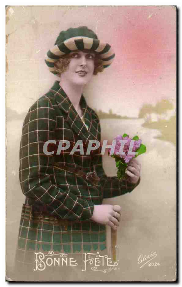 CPA Fantaisie Femme 