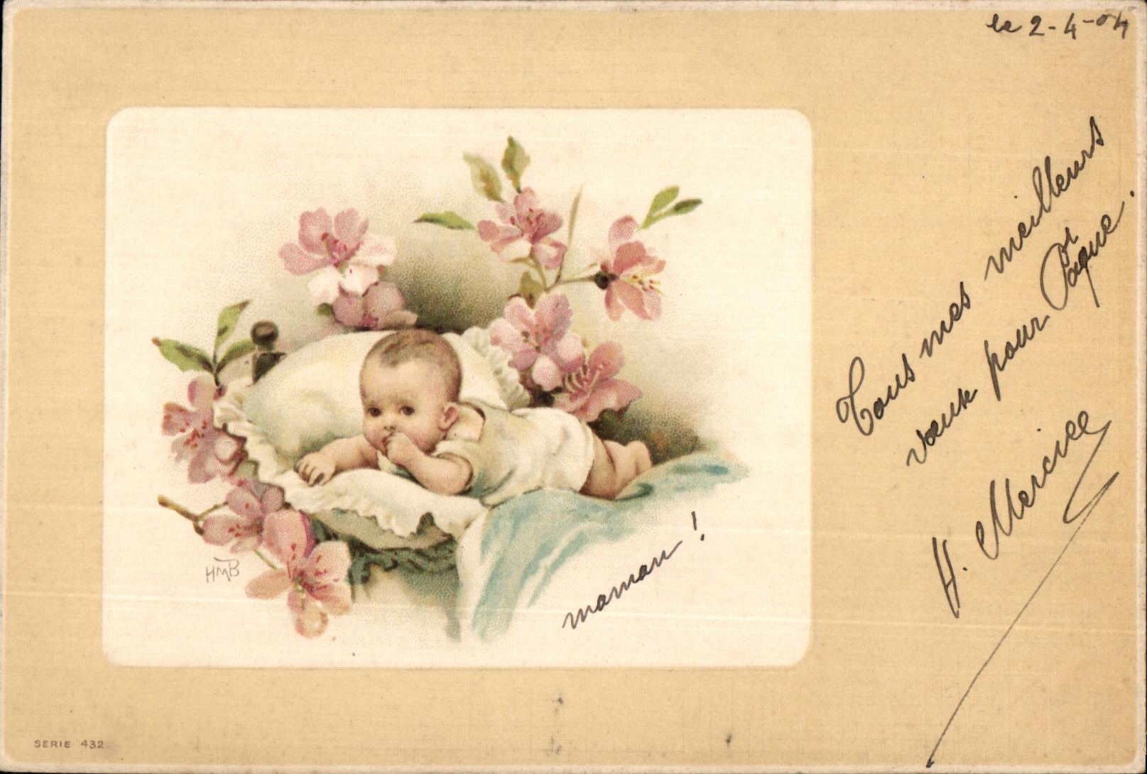 CPA Fantaisie Enfant Bebe