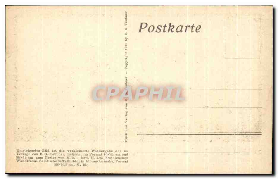 Diefenbach: Per aspera ad astra — silhouette d'un ours et d'un singe — Teubner, Teilbild 13 — Achterkant