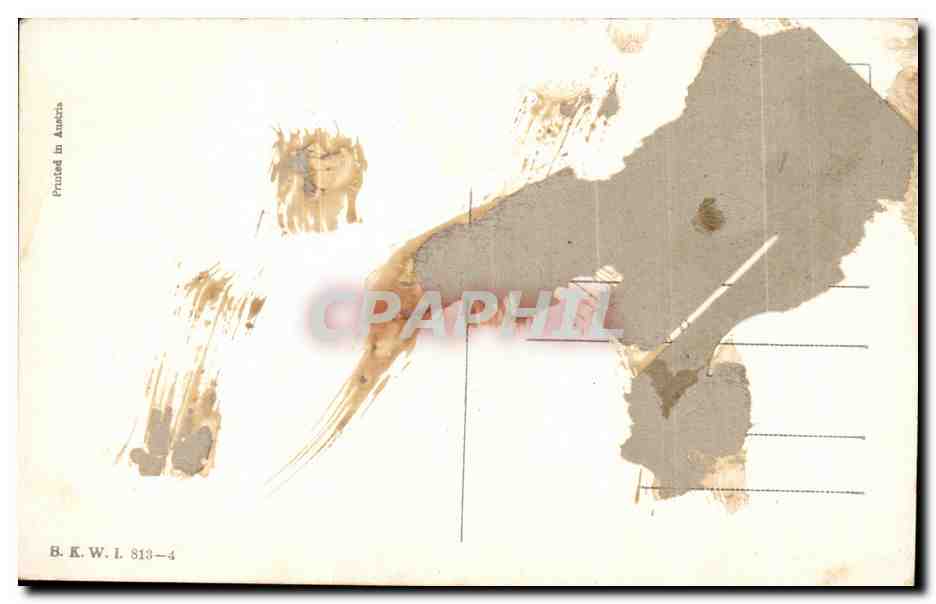 CPA Fantaisie Enfants  — Verso
