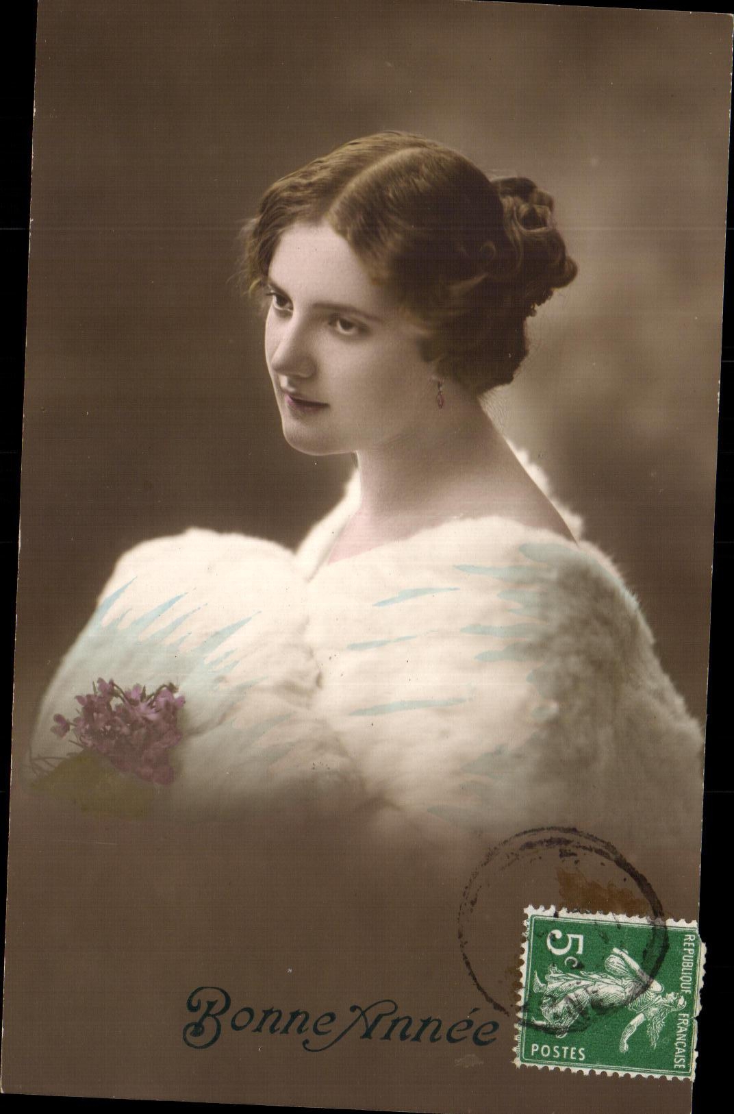 CPA Fantaisie Femme 