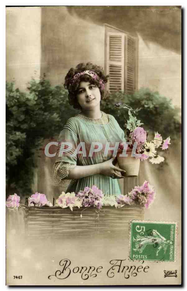 CPA Fantaisie Femme 