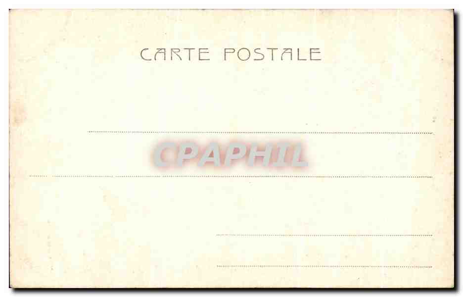 CPA Fantaisie Femme Religieuse — Verso