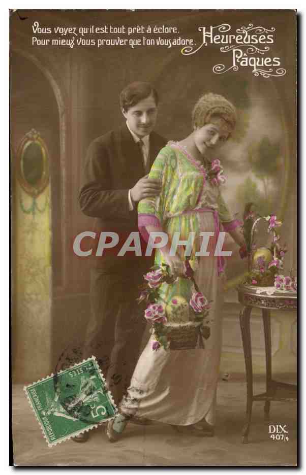 CPA Fantaisie Femme 