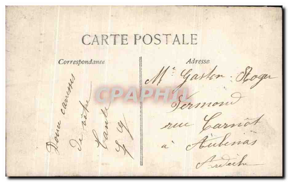 CPA Fantaisie Enfant  — Verso