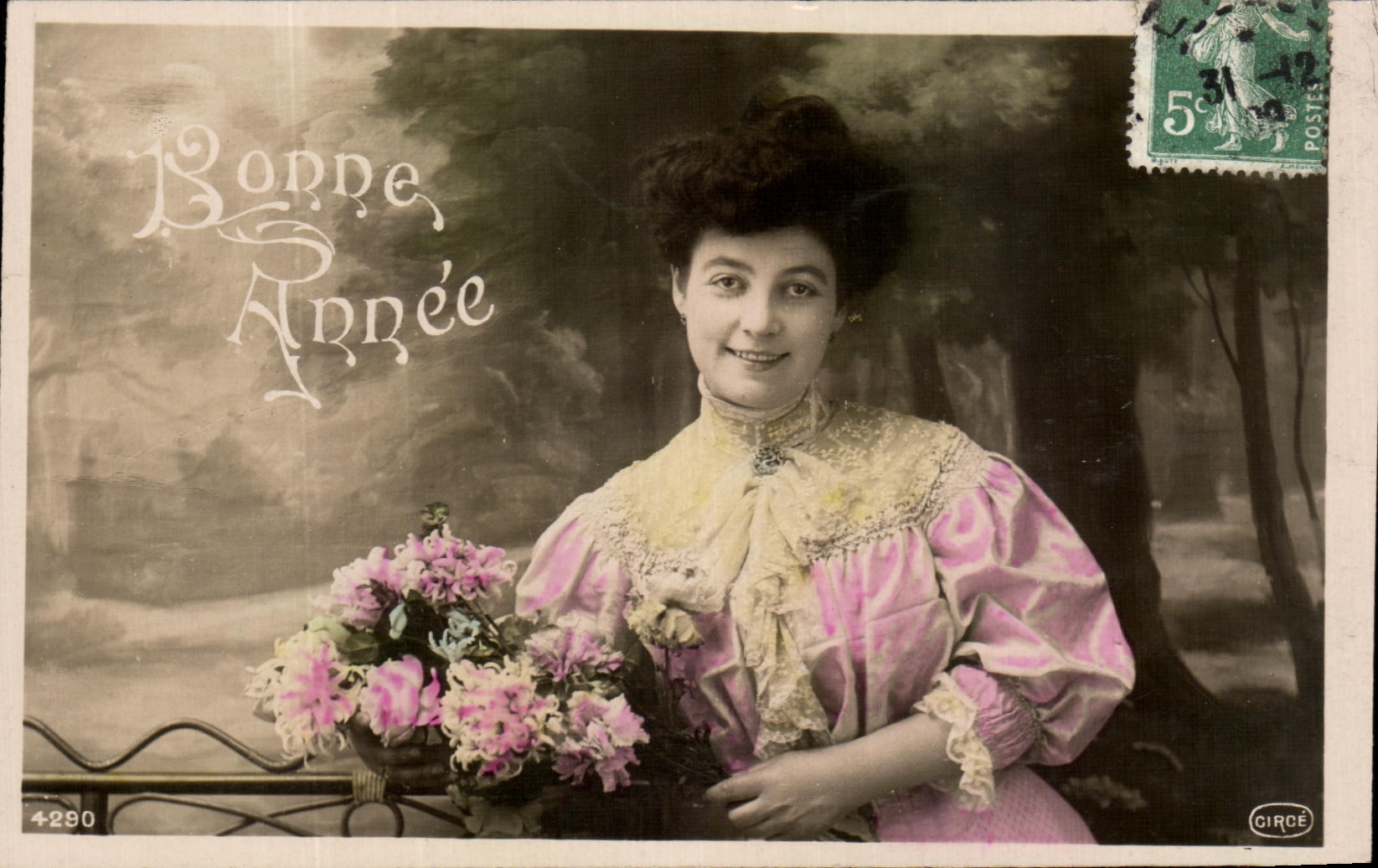 CPA Fantaisie Femme 