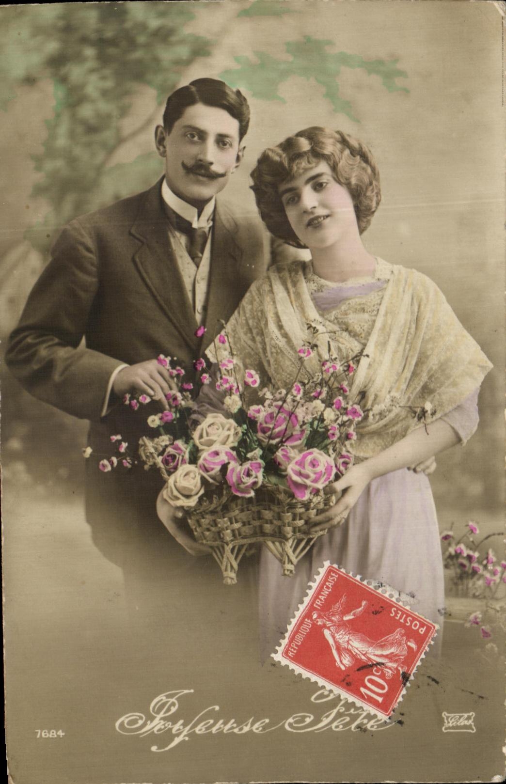 CPA Fantaisie Femme 